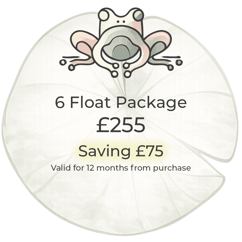 6 float package offer at Reset float therapy studio in Fraserburgh Aberdeenshire
